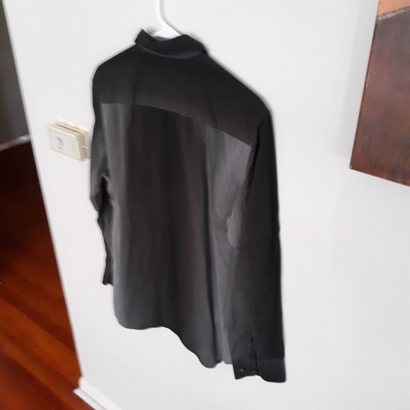 Calvin Klein Mens Medium Button Down Shirt - Picture 8 of 8